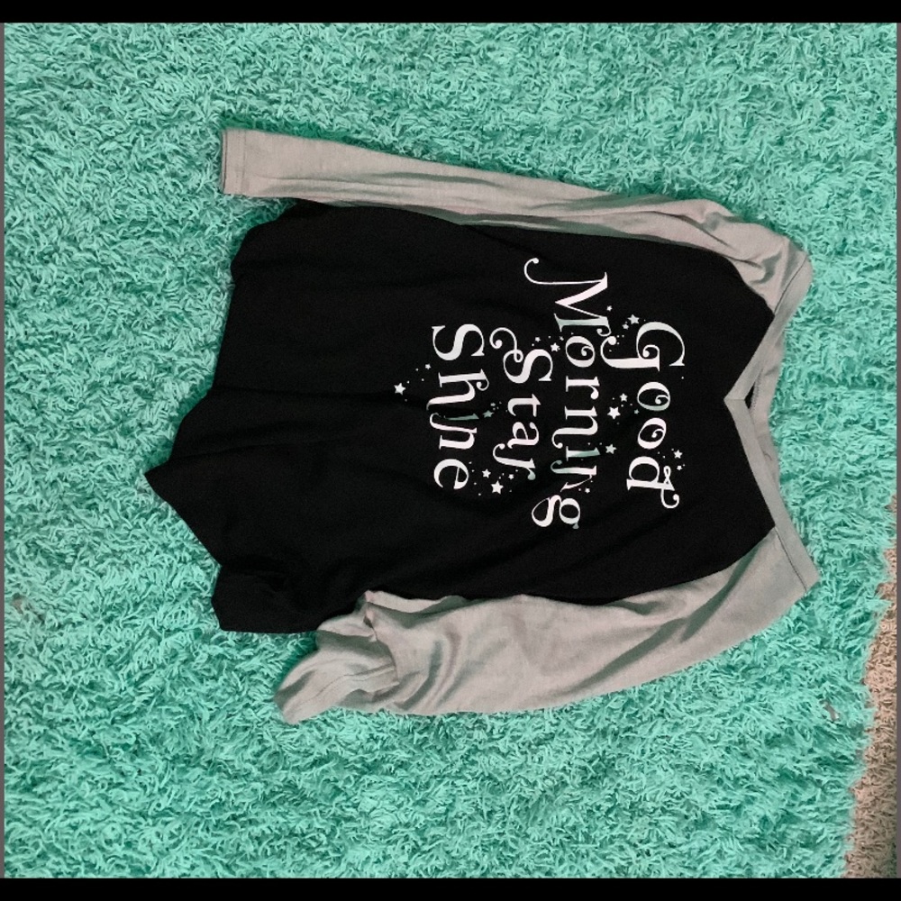A shirt that says good morning star shine
